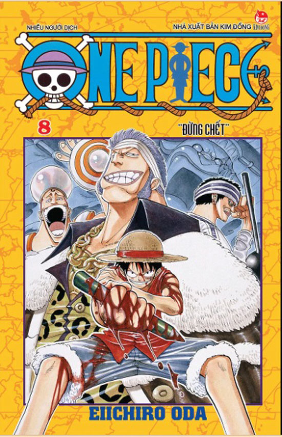 One Piece - Tập 8 - Bìa rời