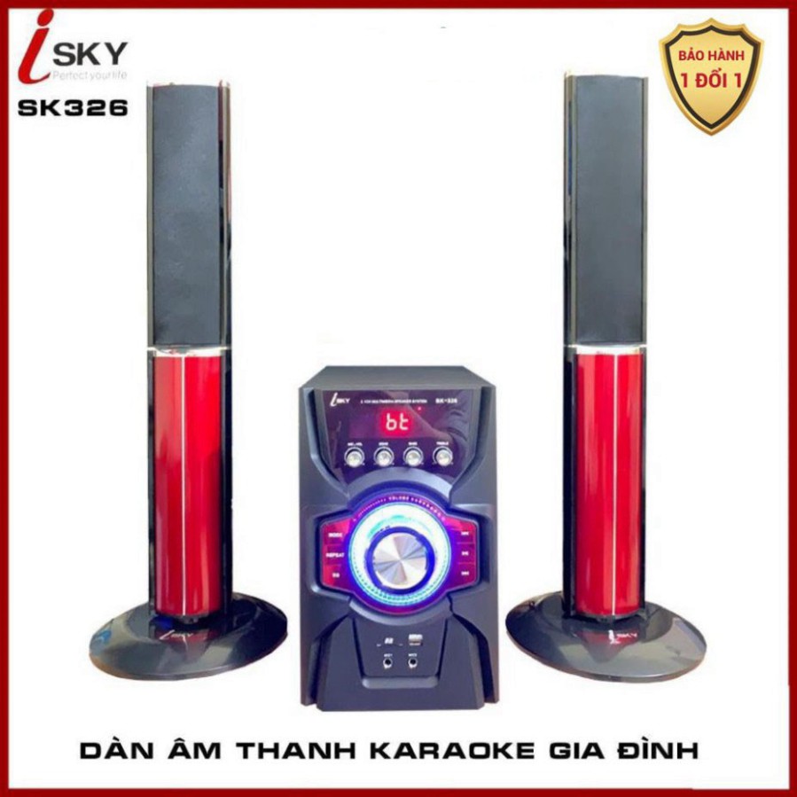 Loa Karaoke Gia Đình SKN-326 Kết Nối Tivi, Smartphone Âm Thanh HIFI Siêu Bass - Hàng Chính Hãng SKYNEW