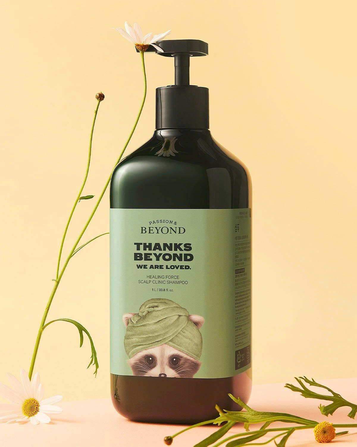 Dầu Gội Giảm Gàu Và Gãy Rụng Beyond Healing Force Hair 1000ml