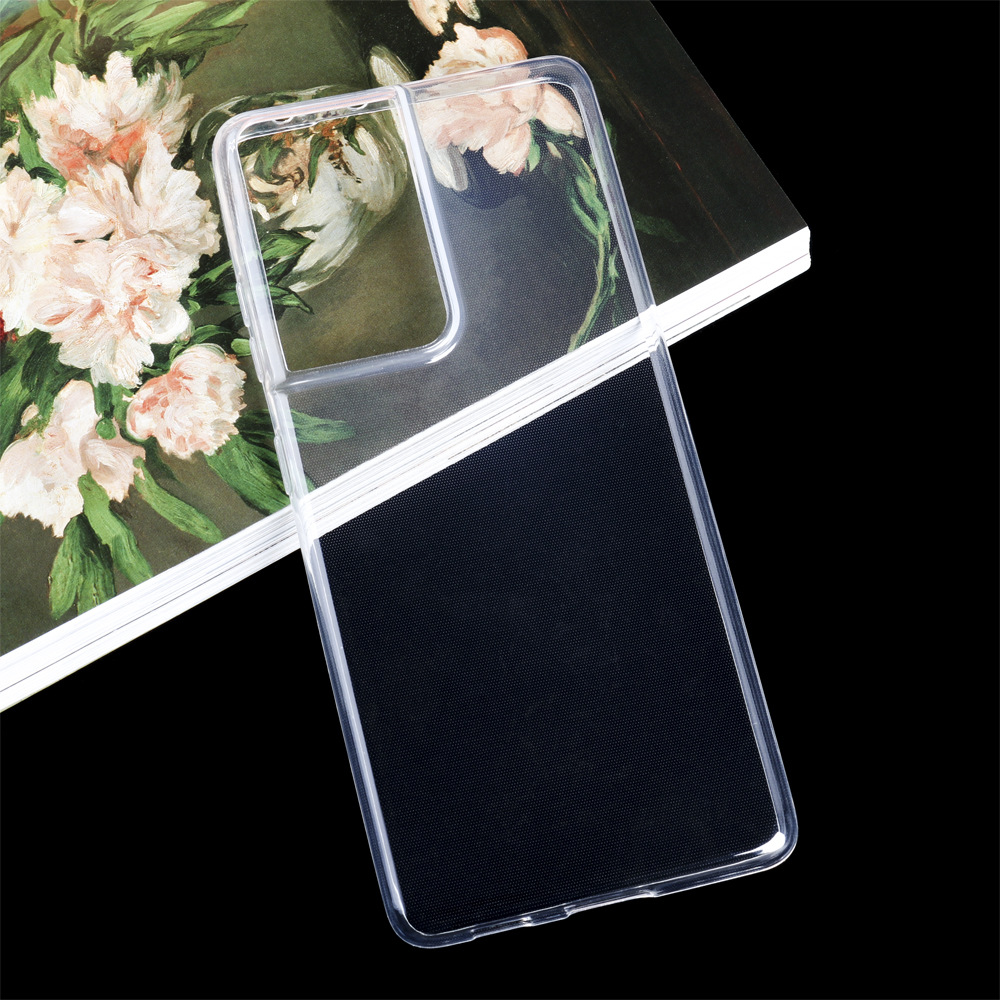 Ốp lưng dành cho Samsung Galaxy S21 Ultra dẻo silicon trong cao cấp A+
