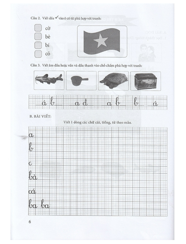 Sách - Bộ đề kiểm tra môn Tiếng việt lớp 1 (Chân trời) (QL)