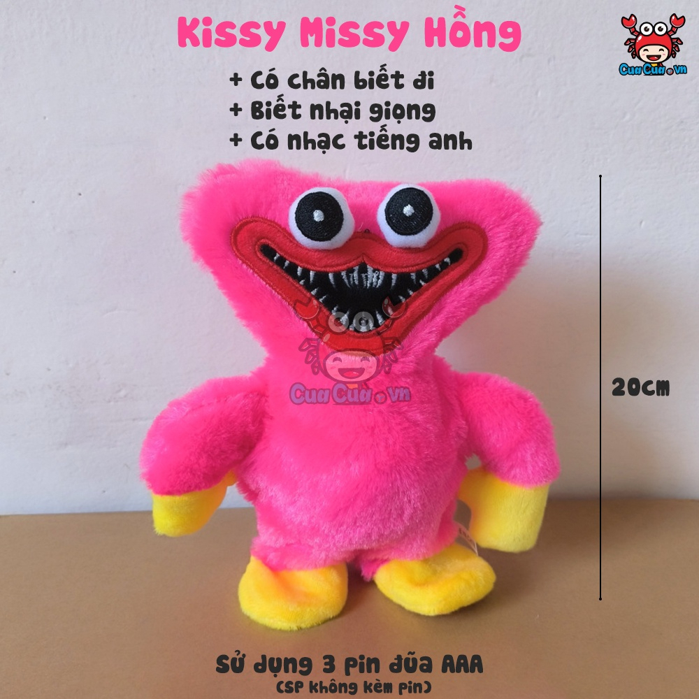 Cây xương rồng huggy wuggy poppy playtime nhảy múa biết nói tiếng việt nhại giọng, đồ chơi trẻ em cho bé học hát vui vẻ