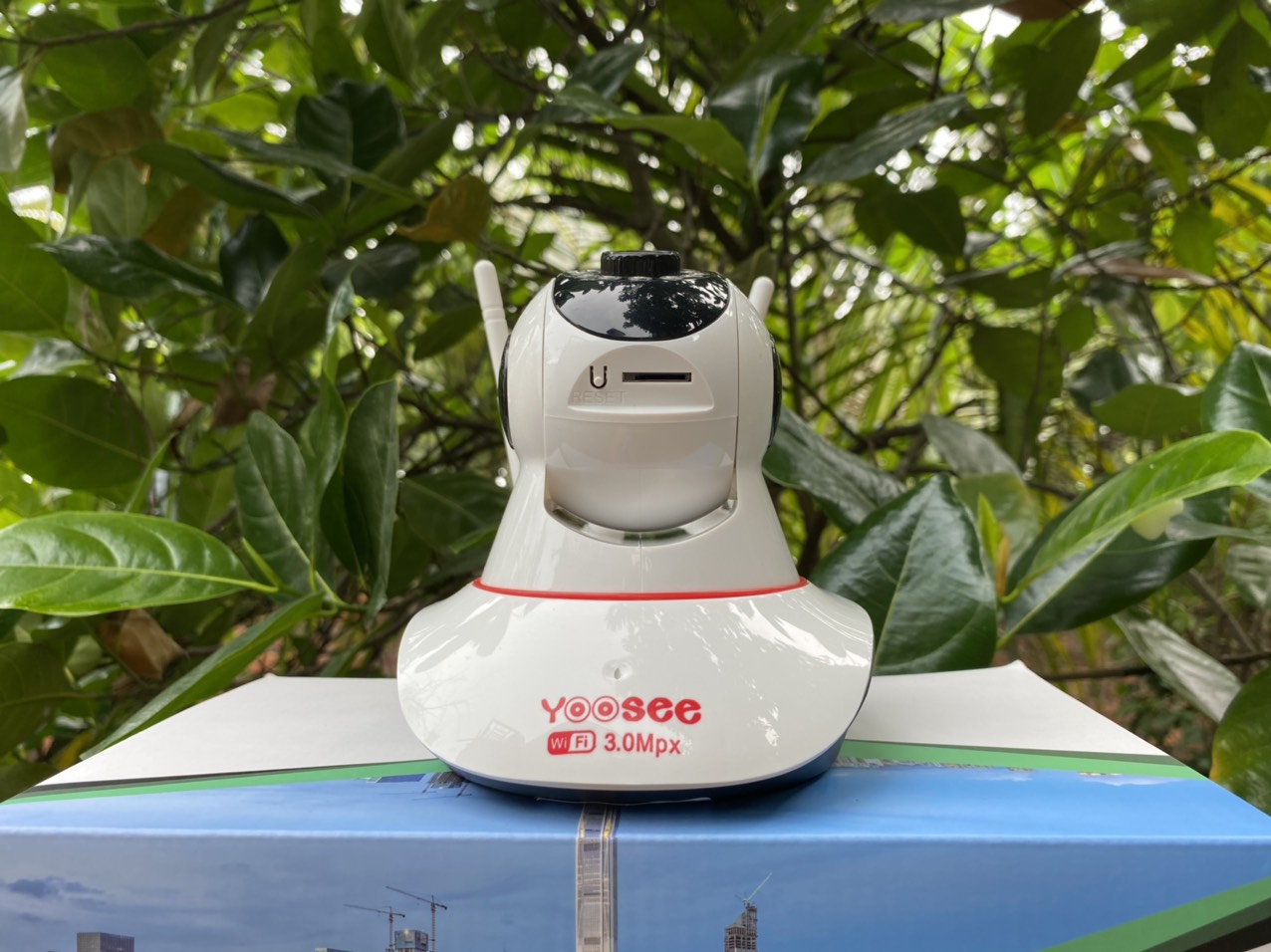 Camera wifi Yoosee 3 Râu xoay 360 trong nhà FullHD 1080 - Hàng Chính Hãng