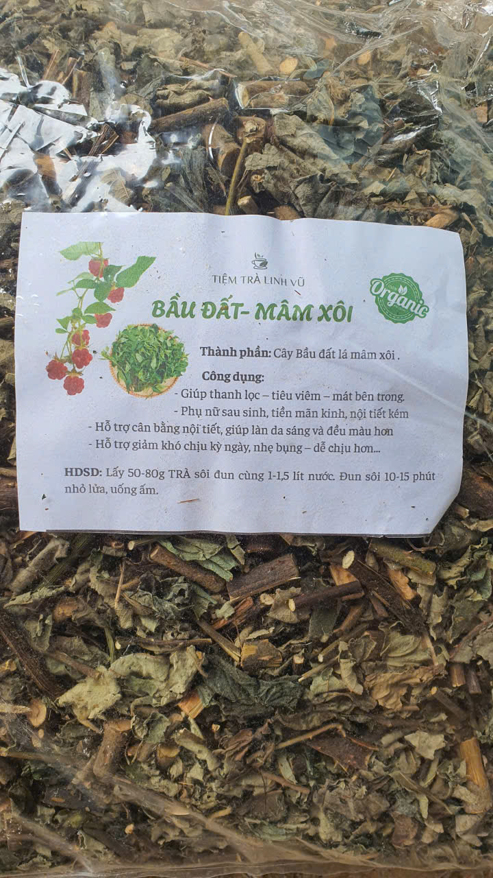 Túi 1Kg-Cây Bầu Đất Mâm Xôi Rừng-Tốt cho chị em phụ nữ