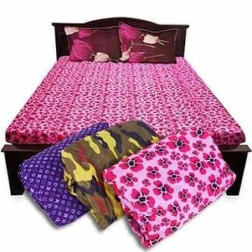 GA CHỐNG THẤM HOA VÂN DRAP CHỐNG NƯỚC CAO CẤP 1m8 2m - giao mầu ngẫu nhiên