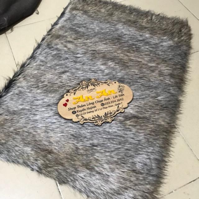 Thảm lông chụp hình