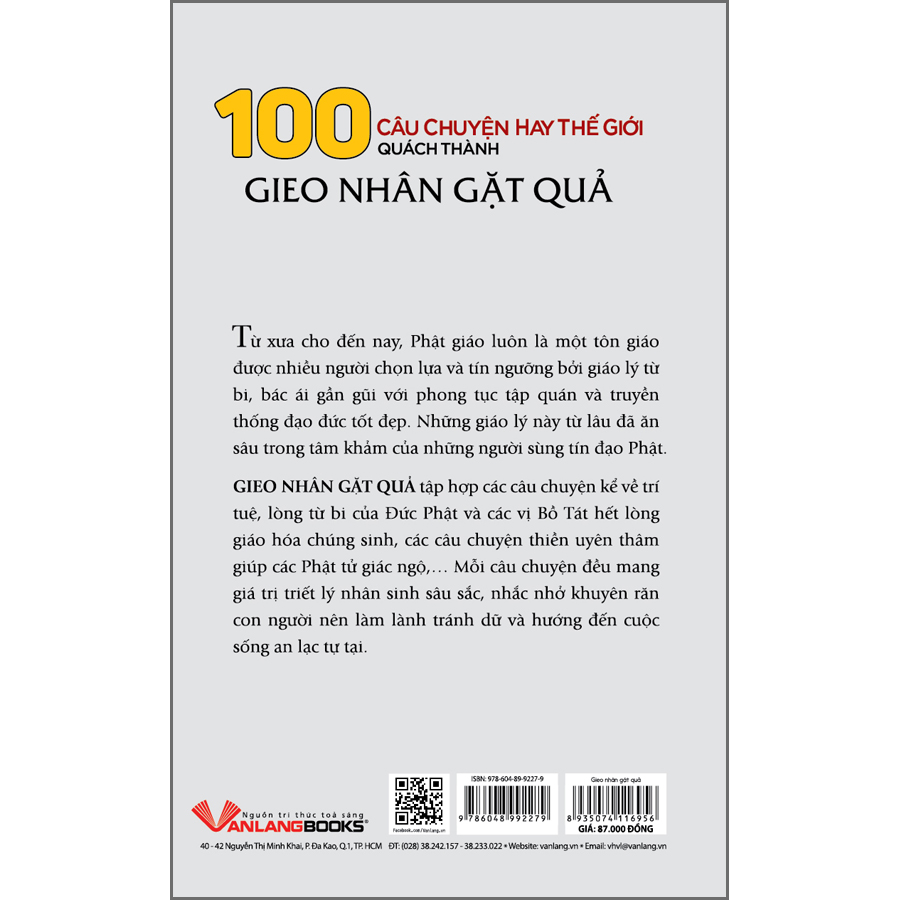 Gieo Nhân Gặt Quả