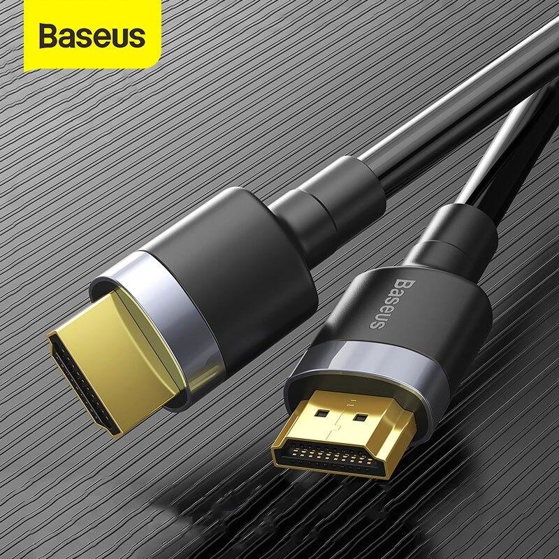 Cáp HDMI 2.0 siêu bền Baseus Cafule HDMI Cable 4K-60Hz/18Gbps - Hàng chính hãng