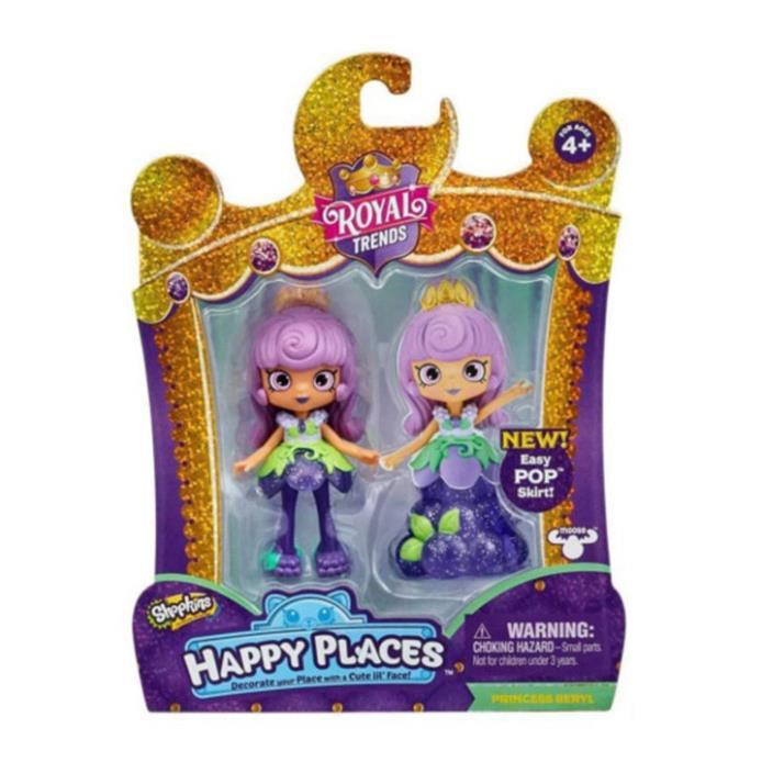 Búp bê hoàng gia Shopkins Foxi-Đồ chơi bé gái-Đồ trang điểm-Thay đồ-Nhân vật hoạt hình công chúa