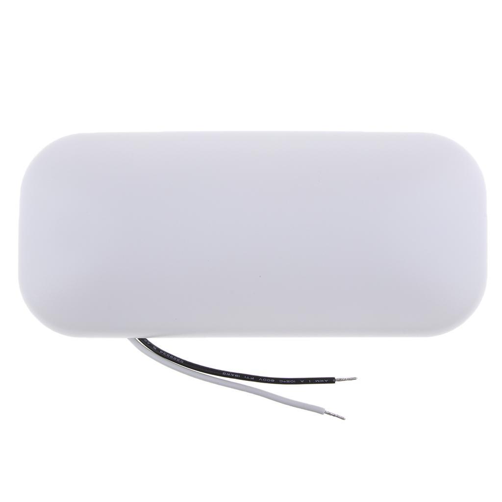 Interior LED Ceiling Light RV Boat Marine Dome 12V 500LM 6000K Surface Mount