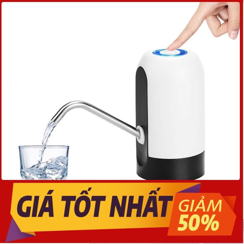 Vòi bơm nước uống tự động cho bình chai đóng sẵn thông minh máy hút mini tích điện sạc cổng usb