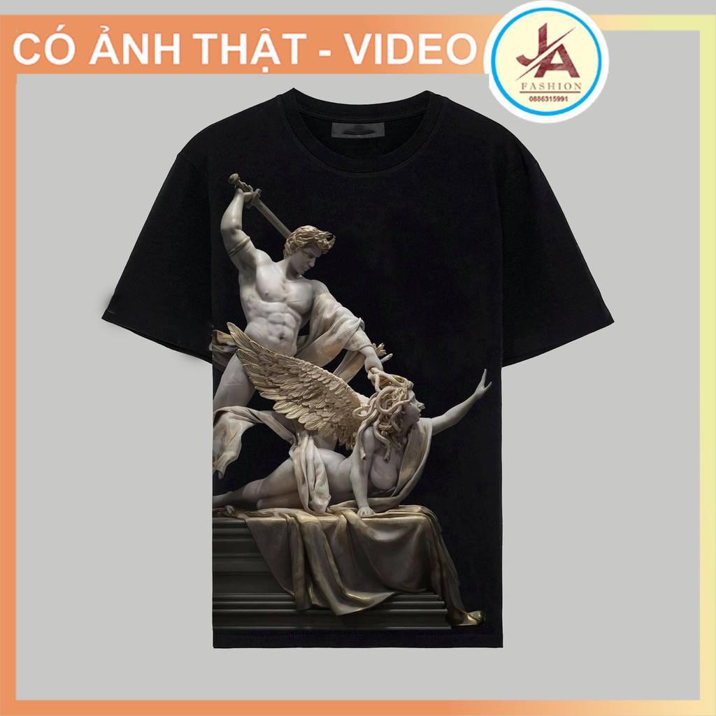 Áo thun tay lỡ Medusa ,áo phông nam nữ unisex form rộng- JASHOP JASHOP