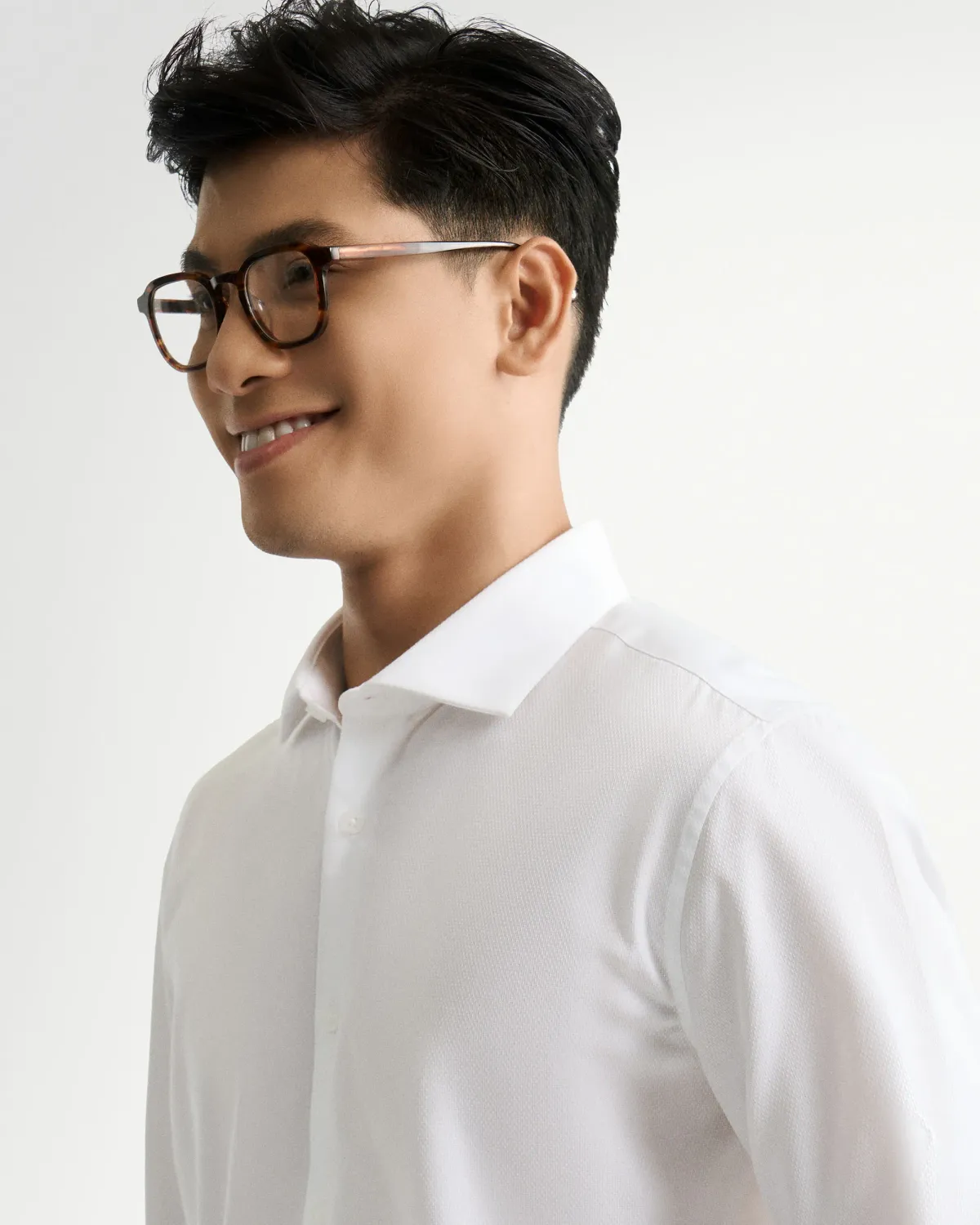 Áo sơ mi tay dài nam Non Iron (Chống nhăn) . Form Fitted - ROUTINE 10F24SHL051 | ROUTINE CÀ MAU