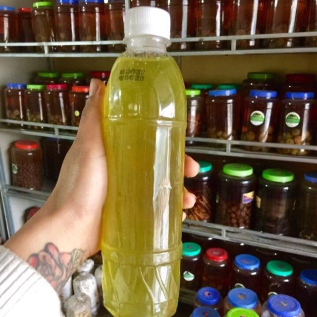 Mật ong bạc hà- hà giang chai 500ml