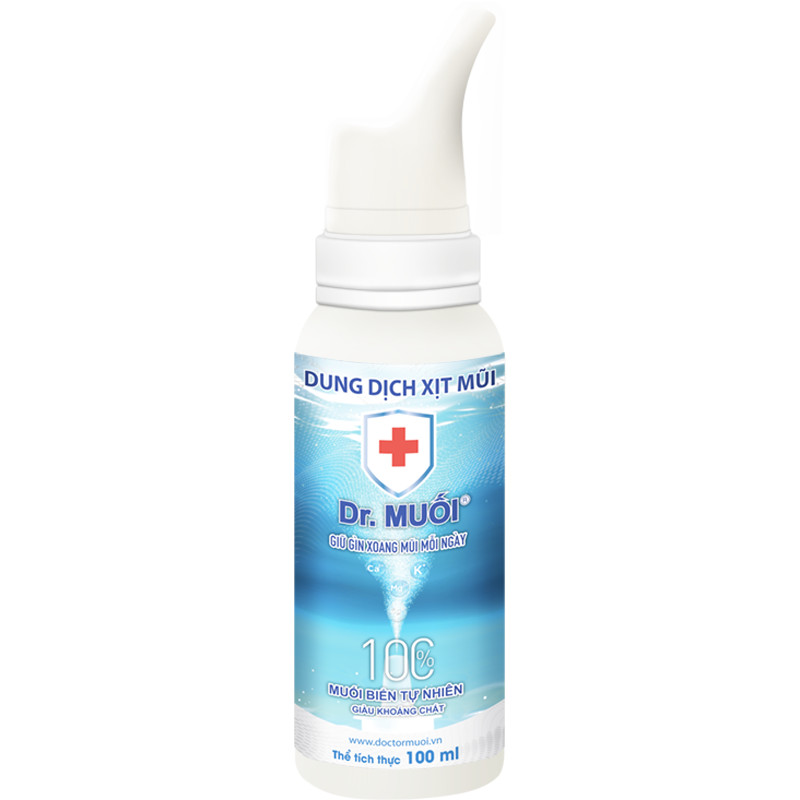 Dung Dịch Xịt Mũi Dr.Muối – 100 ml