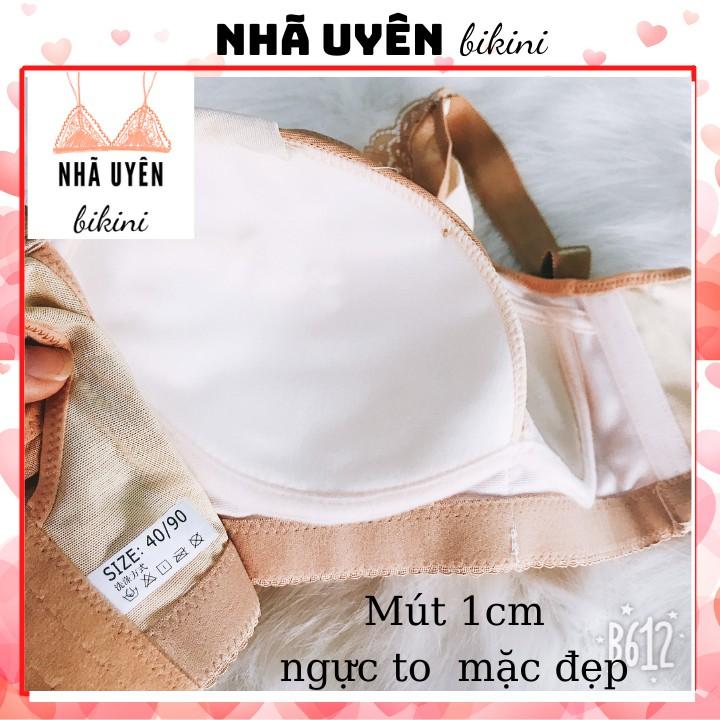 Áo ngực bản to, mút mỏng cao cấp dành cho ngực to, che khuyết điểm lưng mỡ mã 198