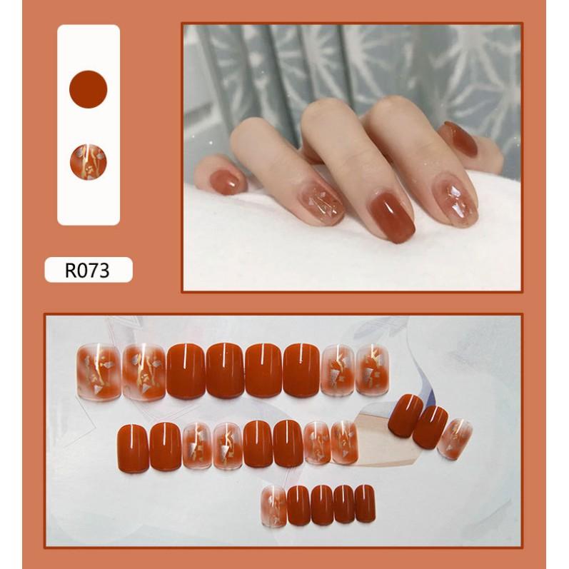 Móng tay giả đẹp làm nail kèm keo / R061-080