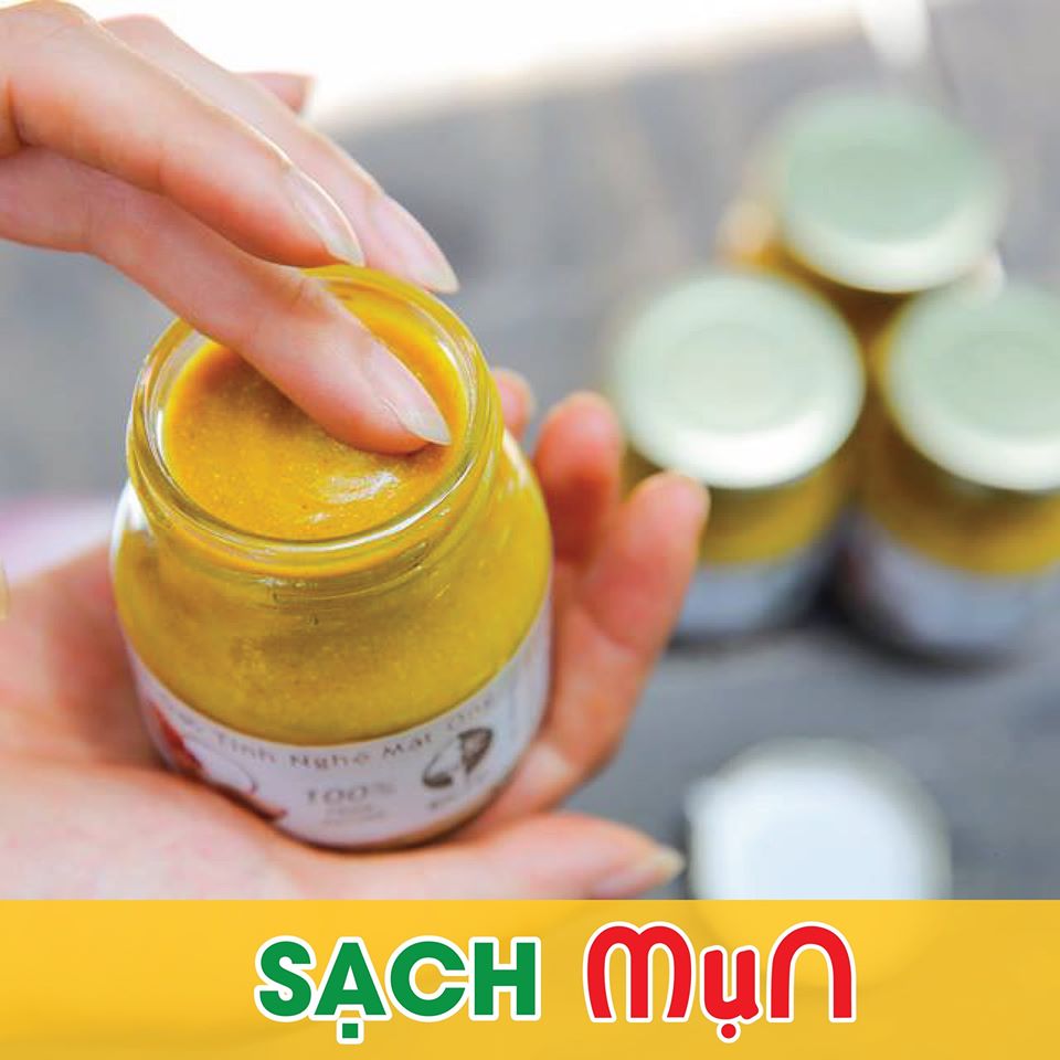 Kem gạo tinh nghệ mật ong Độc Mộc 250g - Dưỡng da trắng mịn, làm mờ thâm nám, tàn nhan