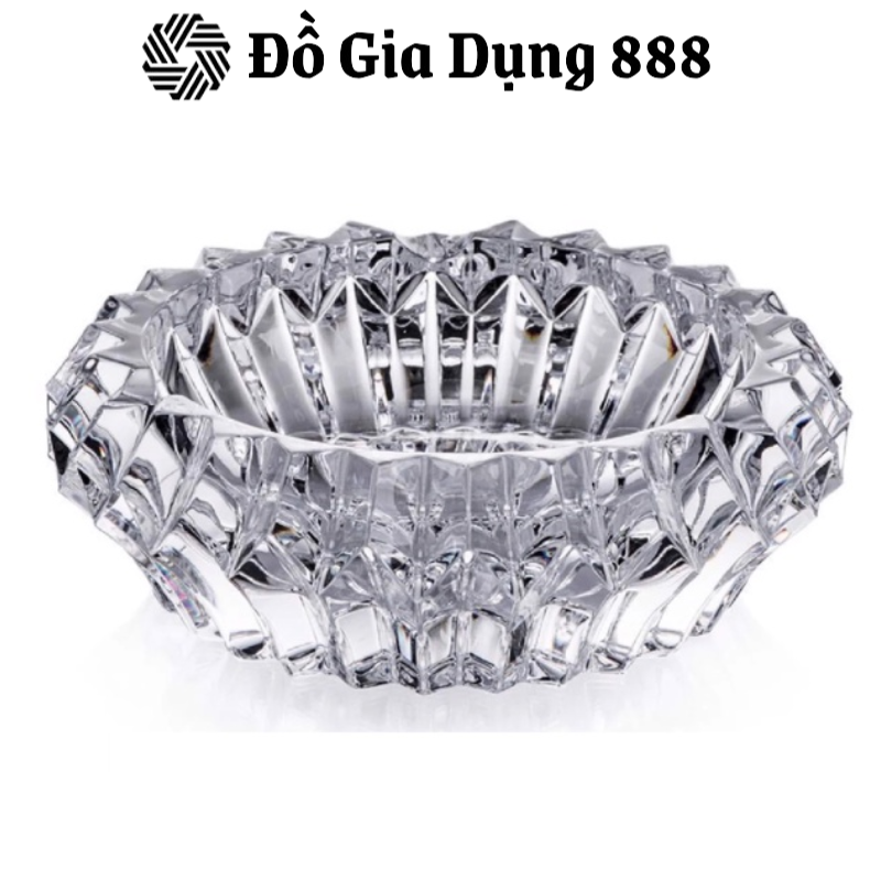 Gạt Tàn Pha Lê ROGASKA, Size 15cm/20cm, Nhập Đức