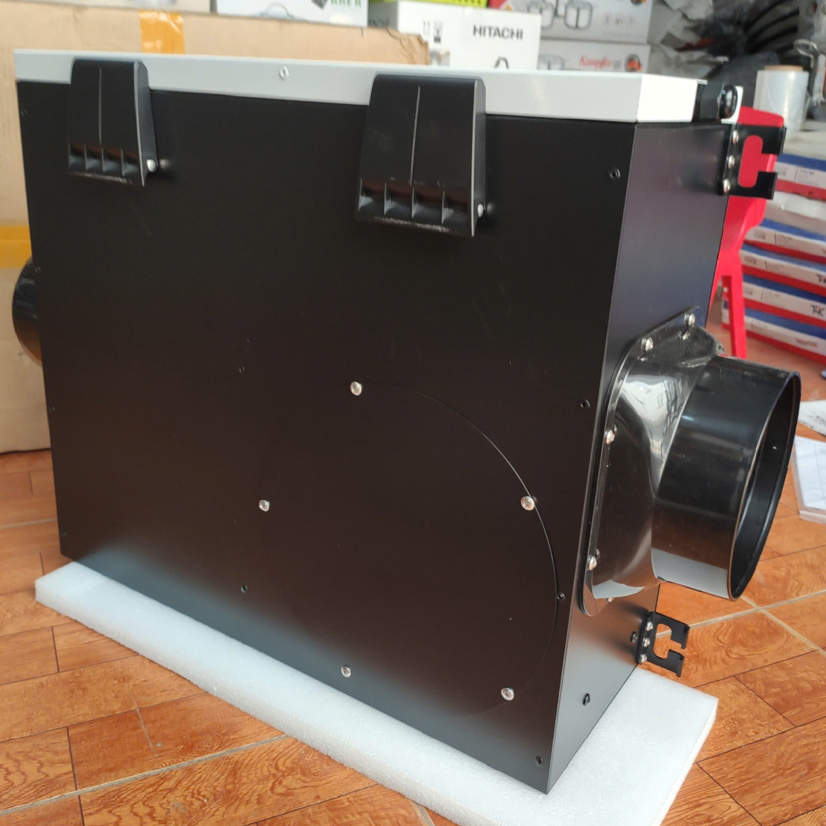 Máy cấp khí tươi Tech Air lưu lượng 350m3/h 4 cấp lọc PM2.5, Hepa công nghệ Nhật Bản - Hàng chính hãng