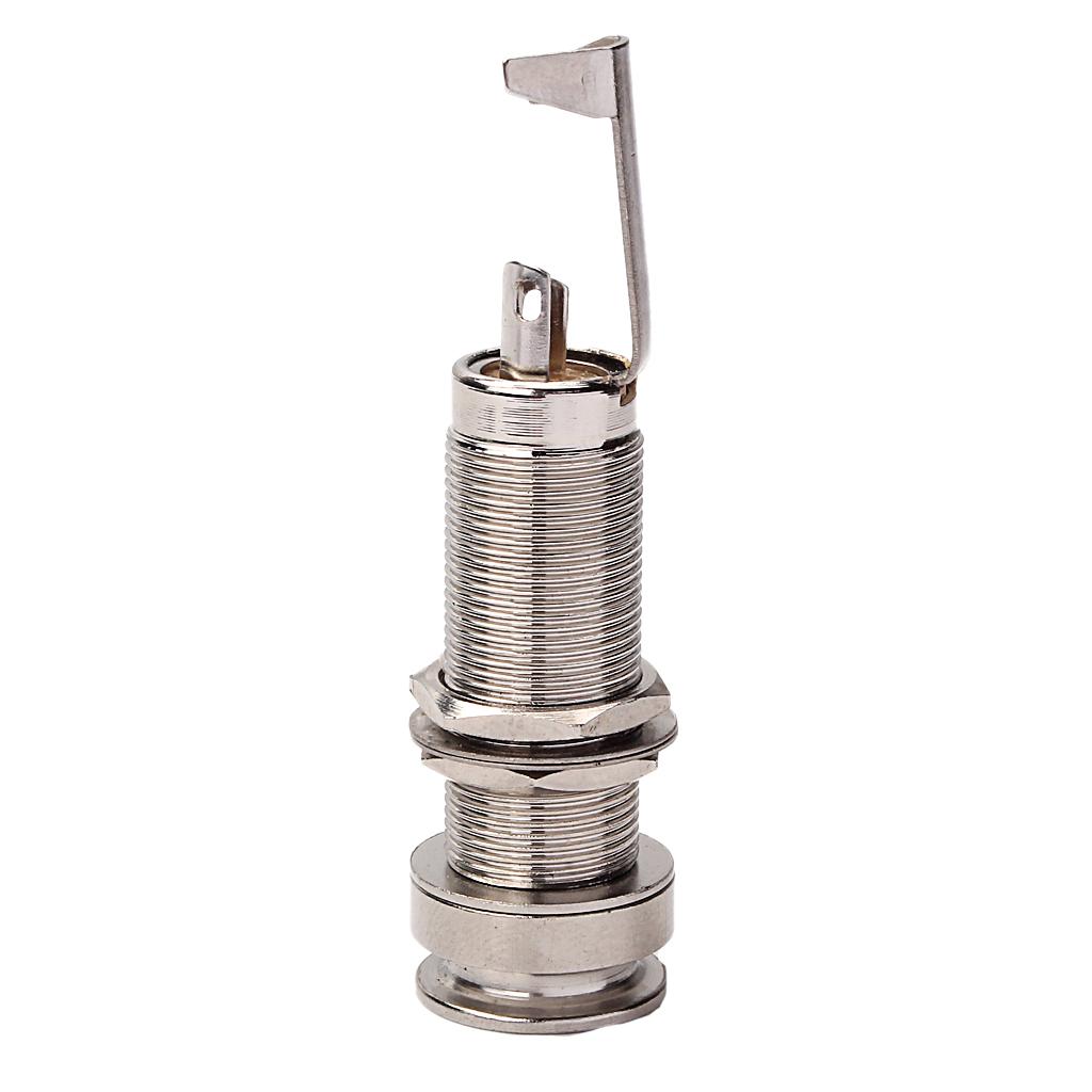 Sunnimix 6.35 Mm 1/4 Inch Đàn Guitar Cuối Chân Jack Cắm Ổ Cắm Đàn Guitar Điện Bass