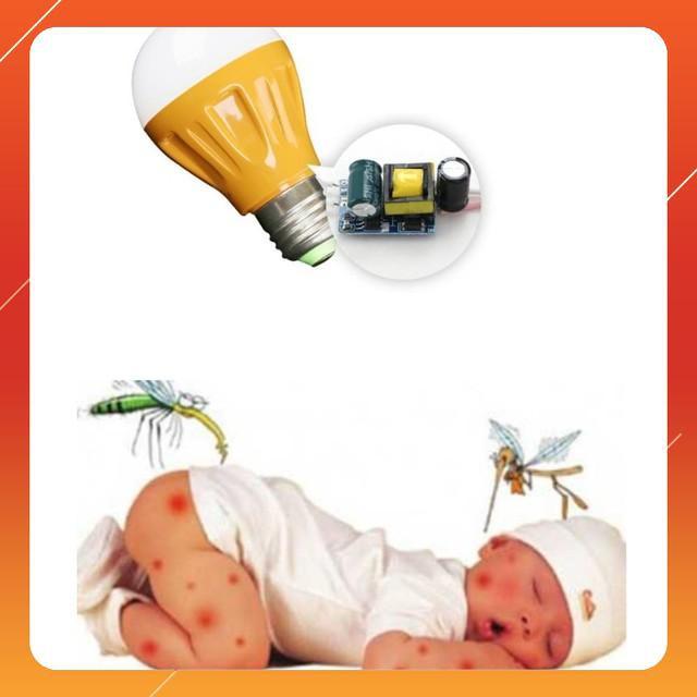 Hot Đèn led thông minh 3 in 1 đuổi muỗi, khử mùi, diệt khuẩn