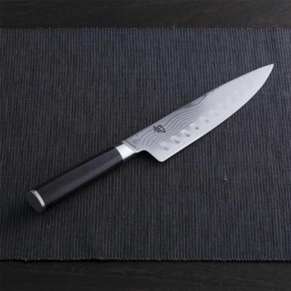 Dao bếp Nhật cao cấp Shun Classic H.G. Chef - Dao thái thịt cá thép Damascuss 69 lớp DM0719 (200mm) - Dao bếp Nhật chính hãng