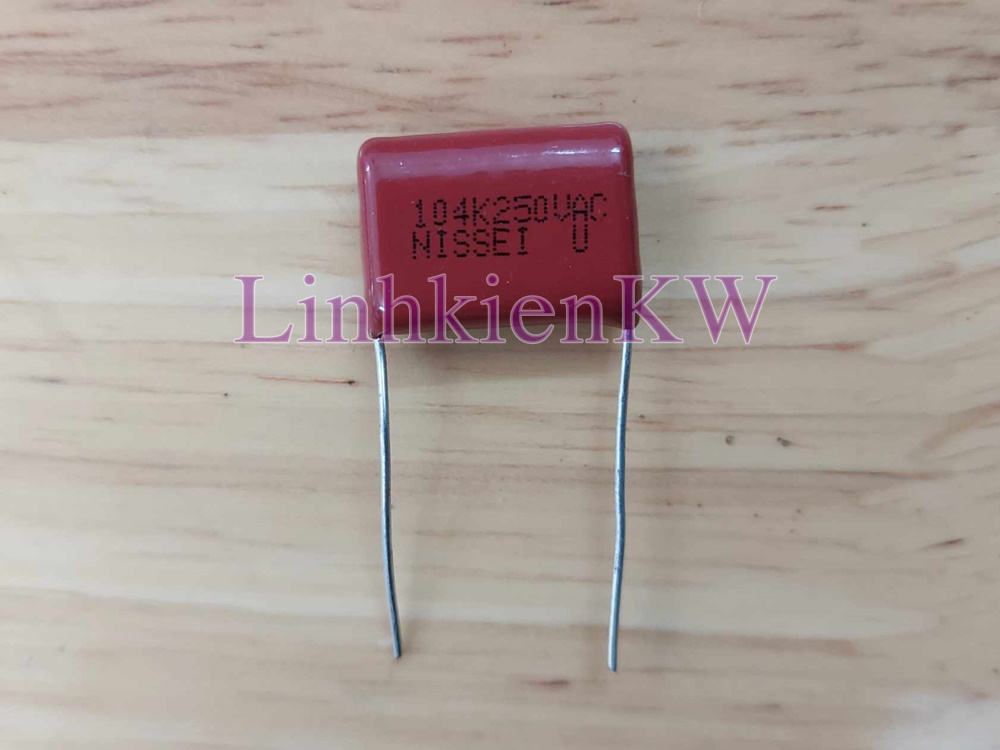 10 con Tụ NISSEI 104K 250VAC mới.