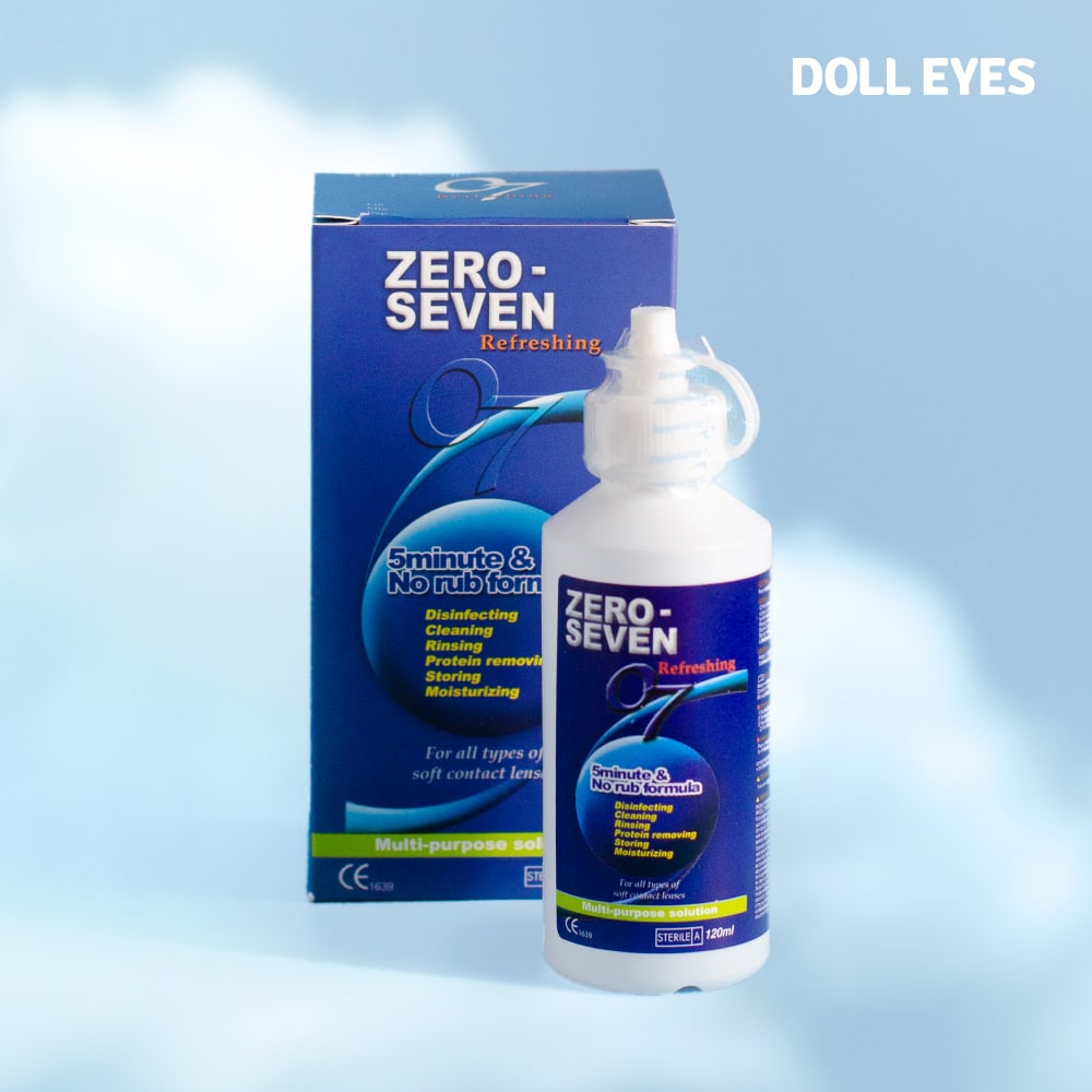 Dung dịch ngâm lens ZERO SEVEN (07)  - 120ml