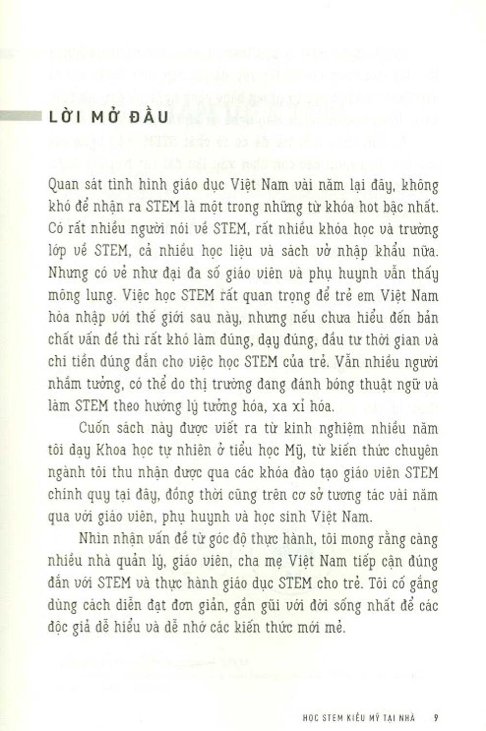 Học Stem Kiểu Mỹ Tại Nhà