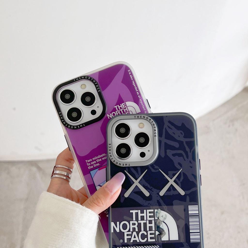 Ốp Lưng Chống Sốc Cho Iphone 14 Pro Max / 14 Pro / 13 Pro Max / 13 Pro / 12 Pro Max Họa Tiết The North Face