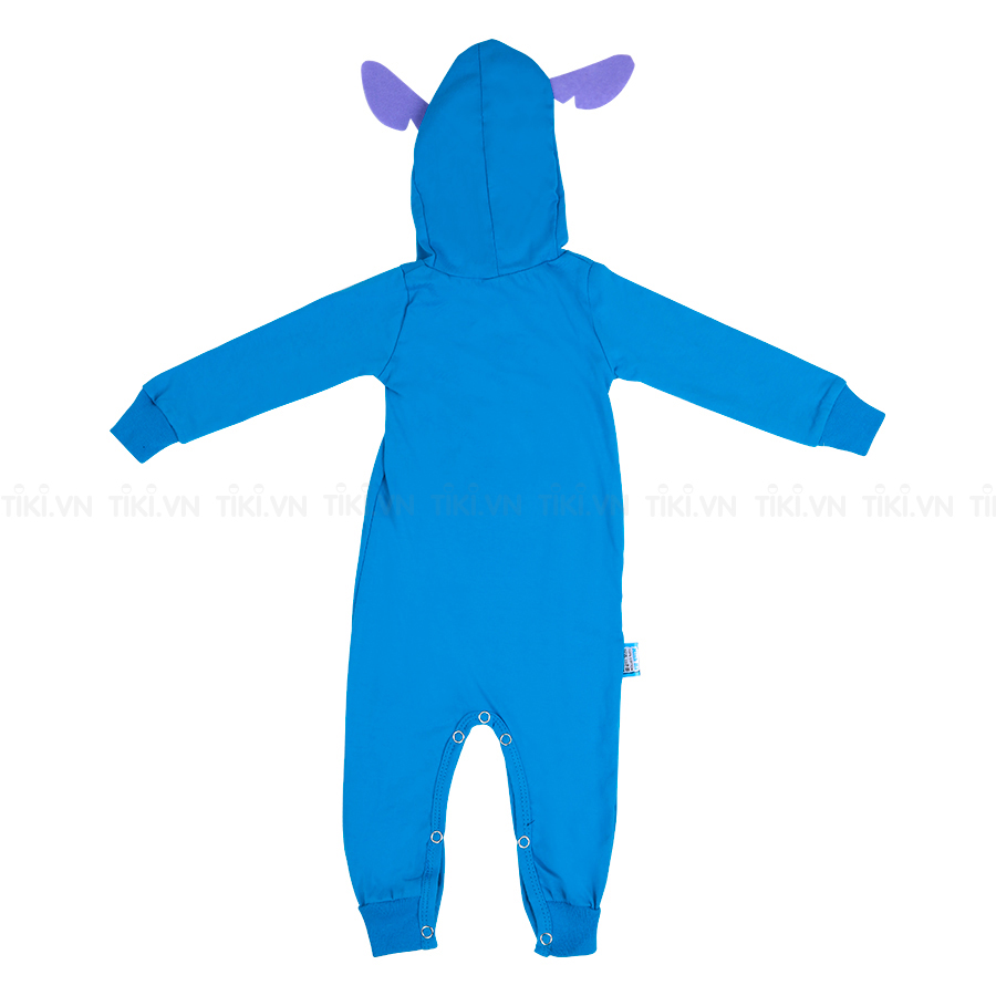 Bộ Bodysuit Dài Liền Nón Stich Mihababy PBDS_STICH