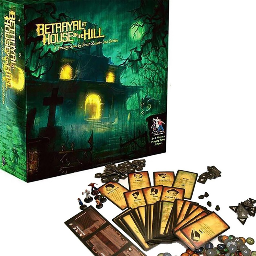 Trò chơi Nhập Vai “Ngôi Nhà Ma Trên Đồi” Board Game Betrayal At House On The Hill Fun