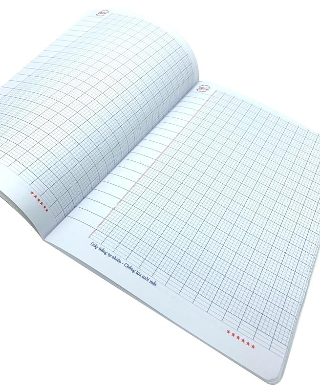 Combo 5 Tập 4 Ô Ly 48 Trang ĐL 100g/m2 - Crabit Notebuck 1008 (Mẫu Màu Giao Ngẫu Nhiên)