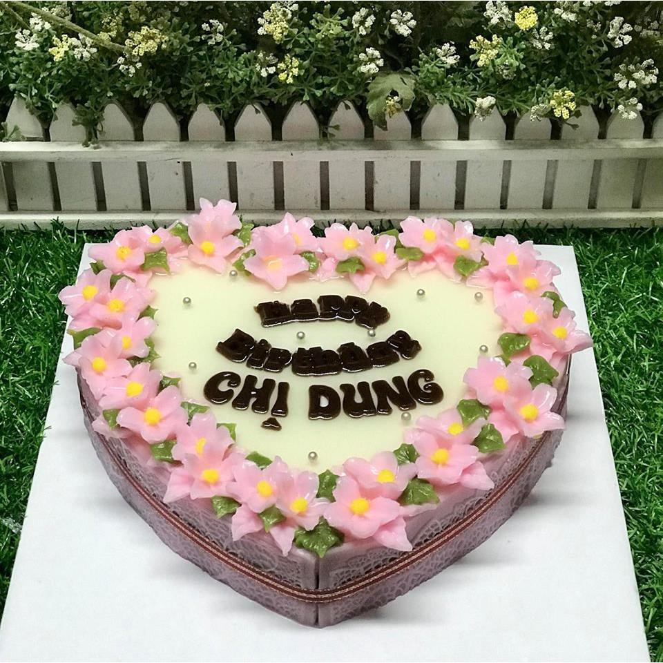 Khuôn silicon 3d làm rau làm bánh mẫu chum hoa Dừa Cạn