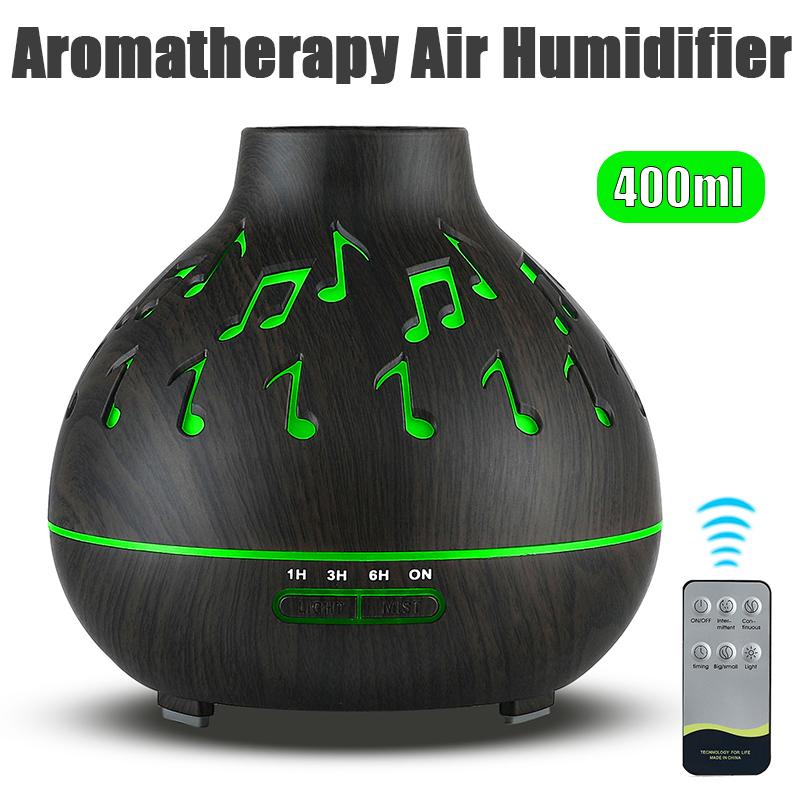 400Ml Máy Phun Sương Tạo Độ Ẩm Điện Máy Khuếch Tán Lọc Không Khí Gỗ Siêu Âm Thanh Máy Tạo Độ Ẩm Phun Sương Tinh Dầu Thông Thơm Mát Phun Sương Tạo Cho Gia Đình
