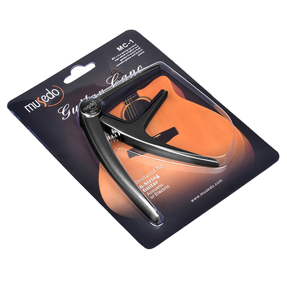 Capo Đàn Guitar Acoustic Musedo MC-1 - Black