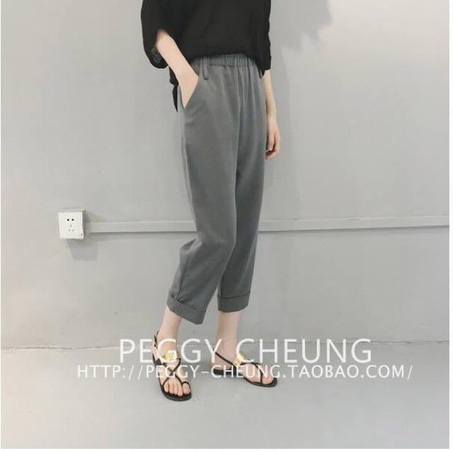 QUẦN BAGGY LƯNG THUN