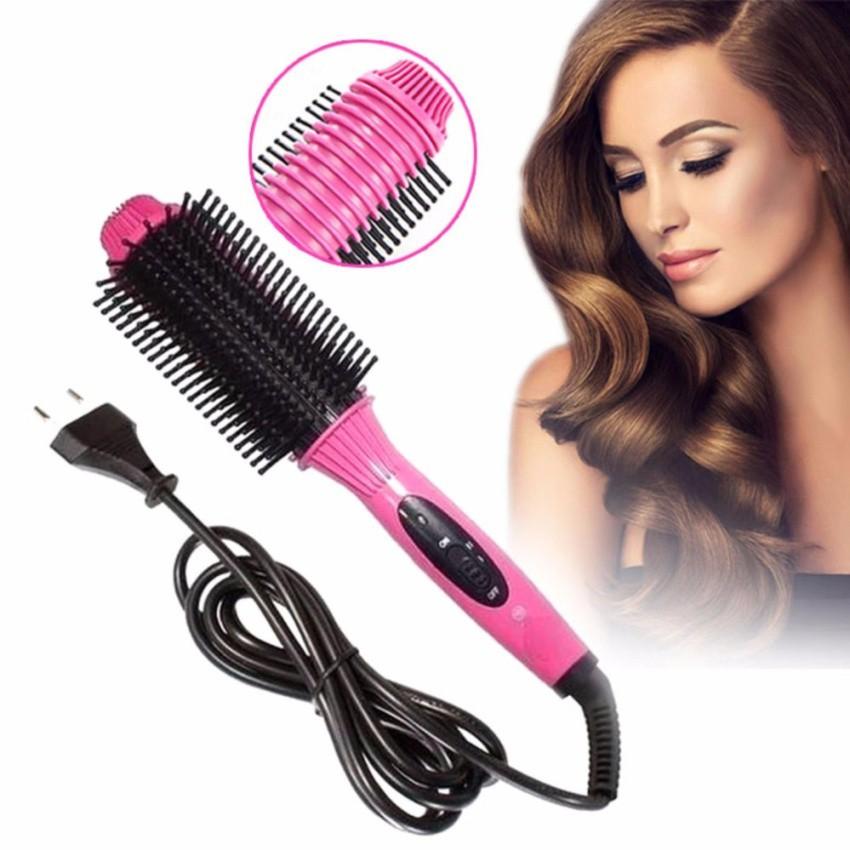 Lược điện NO.VA. đa năng 3 trong 1, làm xoăn ,sấy phồng ,uốn cụp