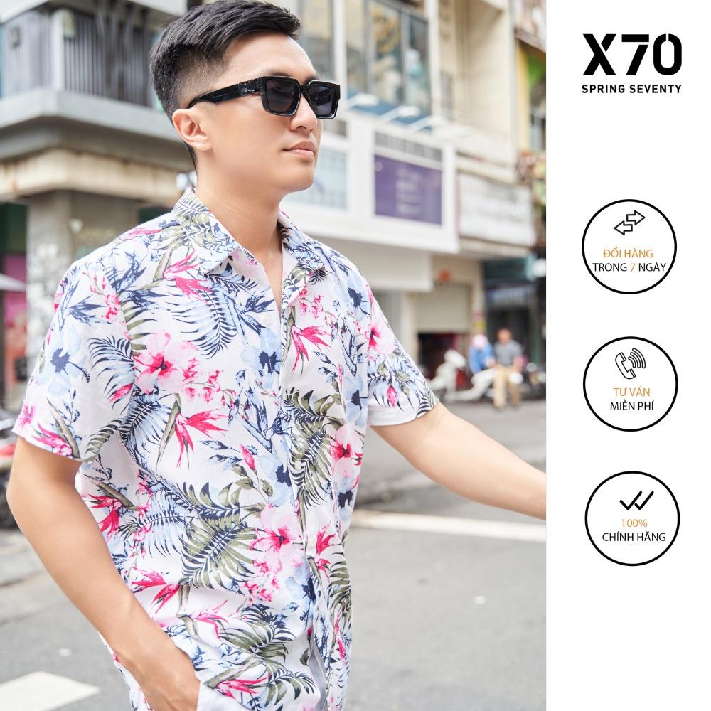 Áo Sơ Mi Nam Hoạ Tiết Sọc Nhiều Màu Sắc Thời Trang X70 - 07670001