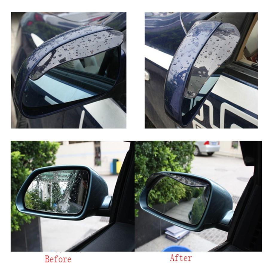 【Có hàng sẵn】2PCS/SET Bộ 2 vè che mưa gương chiếu hậu