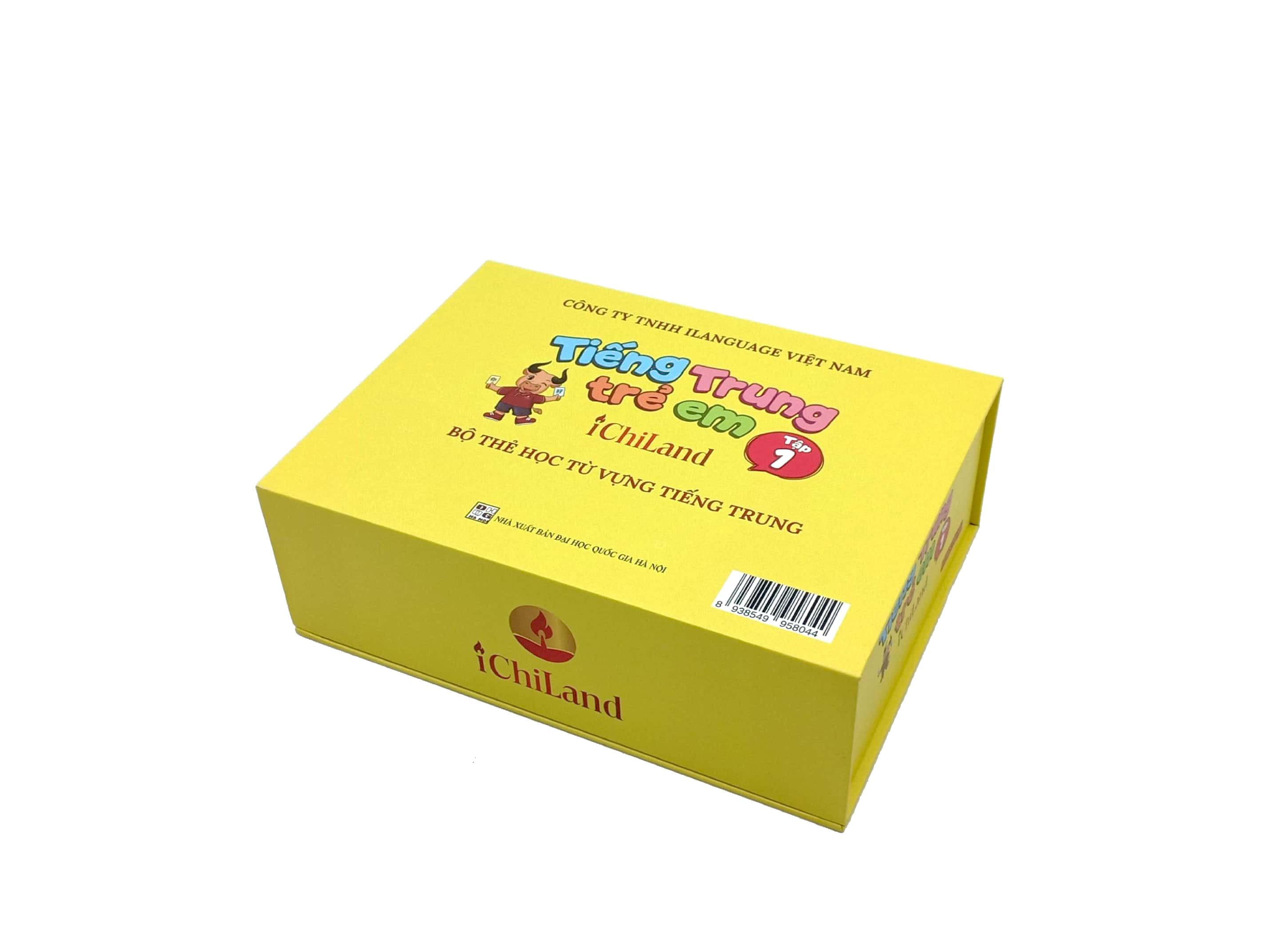 Tiếng Trung Trẻ Em Ichiland - Bộ Thẻ Học Từ Vựng Flashcard - Tập 1