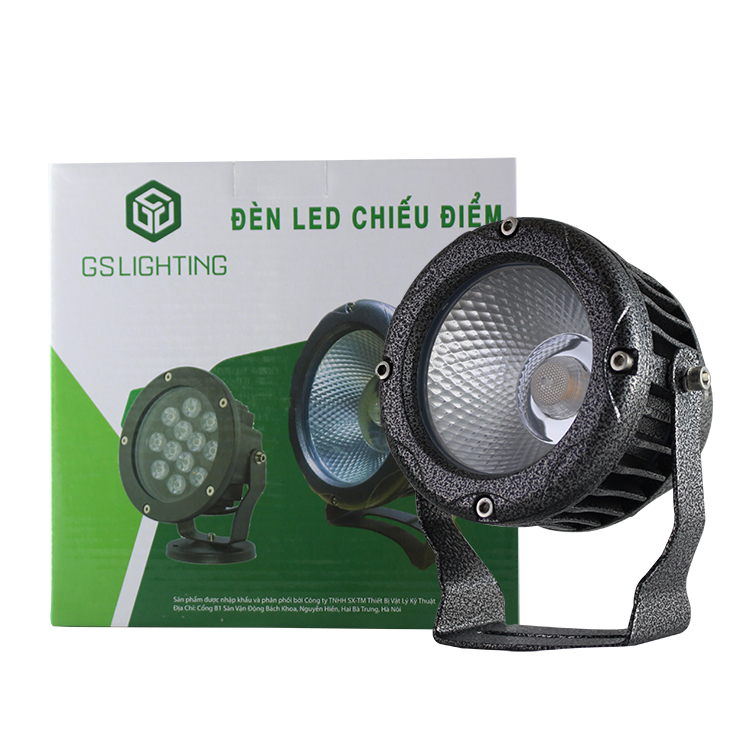 Đèn LED chiếu điểm COB 20W- GSCDC20- GS lighting, Đèn Chiếu Điểm Ngoài Trời.