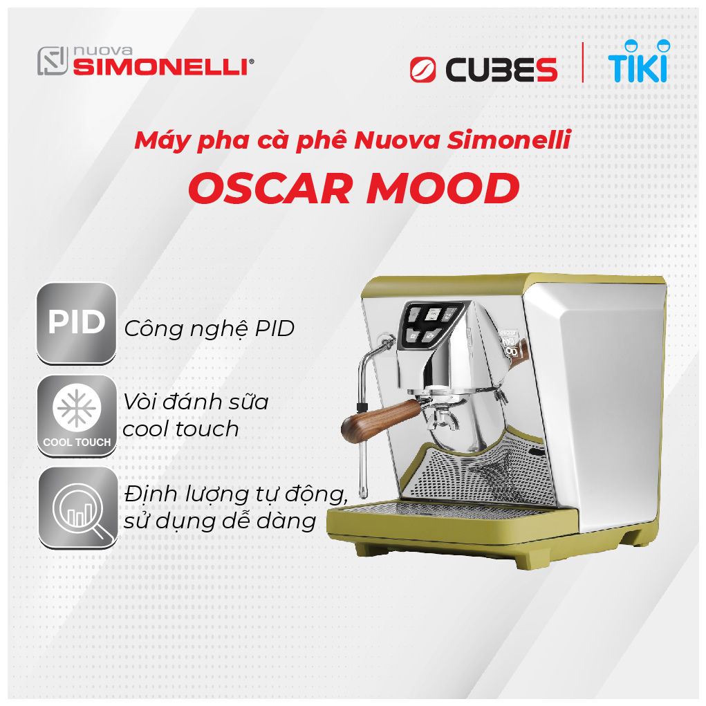 Máy pha cà phê Nuova Simonelli Oscar Mood - Hàng nhập khẩu chính hãng từ Ý