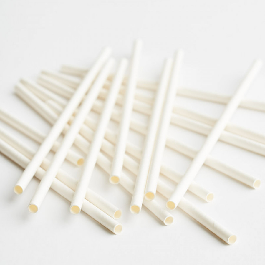 Ống Hút Giấy - Túi 500 Ống  ( Paper Straw )