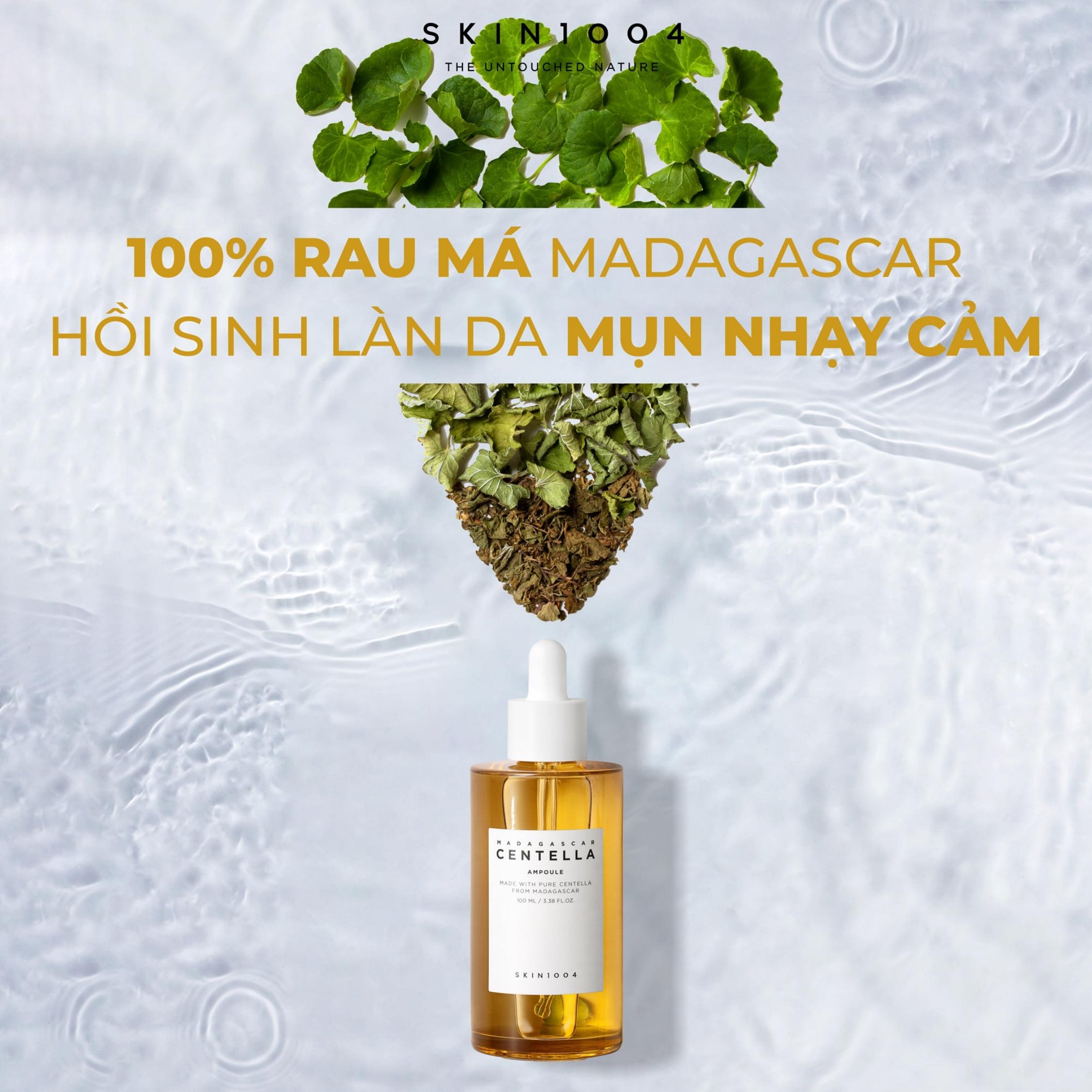 Serum Centella Skin1004 Tinh Chất Rau Má Giảm Mụn Dưỡng Ẩm Da 55ml/100ml