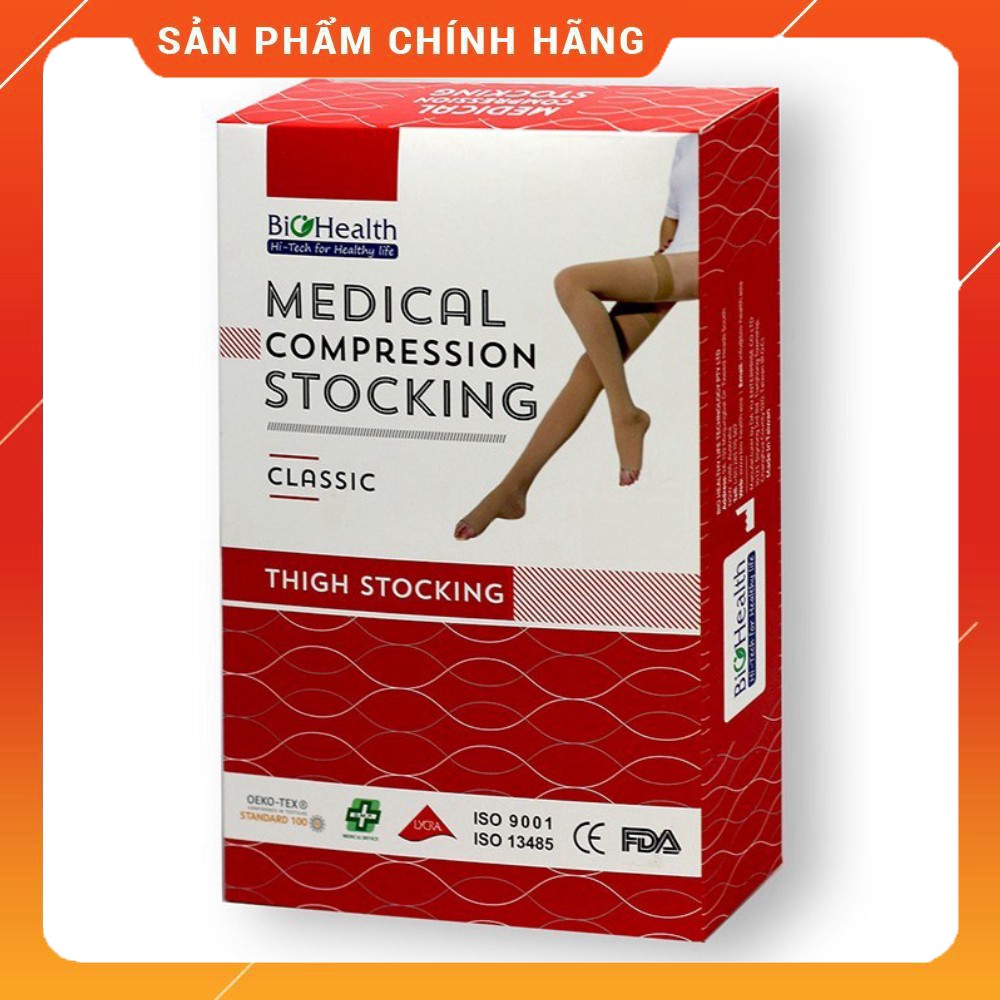 Vớ đùi y khoa BioHealth classic, vớ cấp độ 1