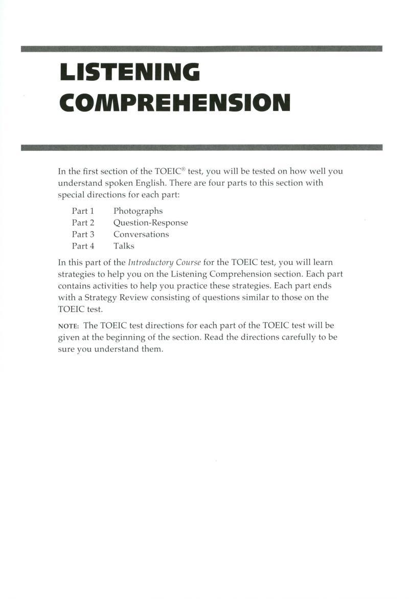 Longman Preparation Series For The Toeic Test: Listening And Reading (6Th Edition) Student Book With Mp3 &amp; Answer Key Level Intro