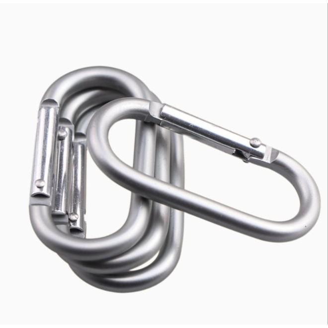 Móc Đa Năng Móc Khóa Nhôm Đi Phượt Carabiner