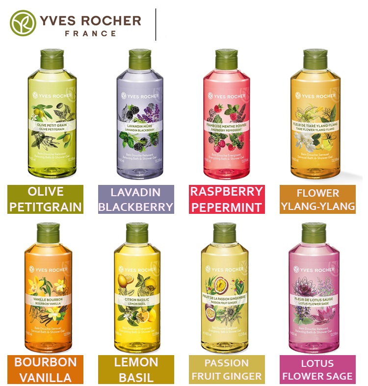 Gel tắm Yves Rocher Relaxing Bath &amp; Shower Gel 400ml